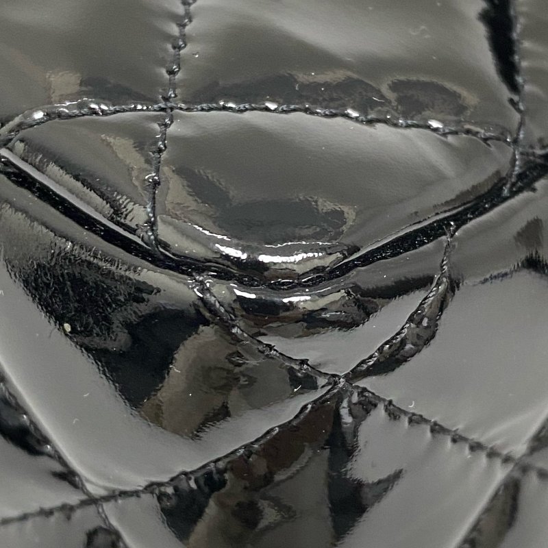 △ Chanel 香奈兒 EastWest Black Patent Leather Chain Shoulder Bag No.13 A48303 黑色漆皮鏈條肩背袋 No.13 A48303 -257024719-9