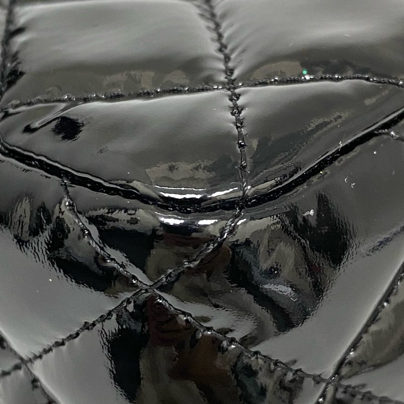 △ Chanel 香奈兒 EastWest Black Patent Leather Chain Shoulder Bag No.13 A48303 黑色漆皮鏈條肩背袋 No.13 A48303 -257024719-10