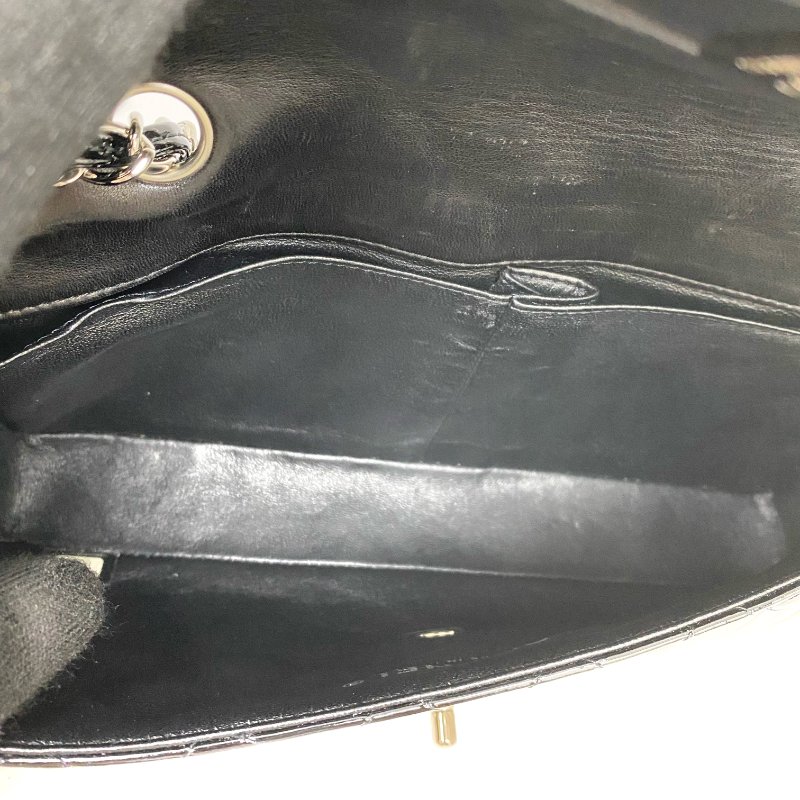 △ Chanel 香奈兒 EastWest Black Patent Leather Chain Shoulder Bag No.13 A48303 黑色漆皮鏈條肩背袋 No.13 A48303 -257024719-15