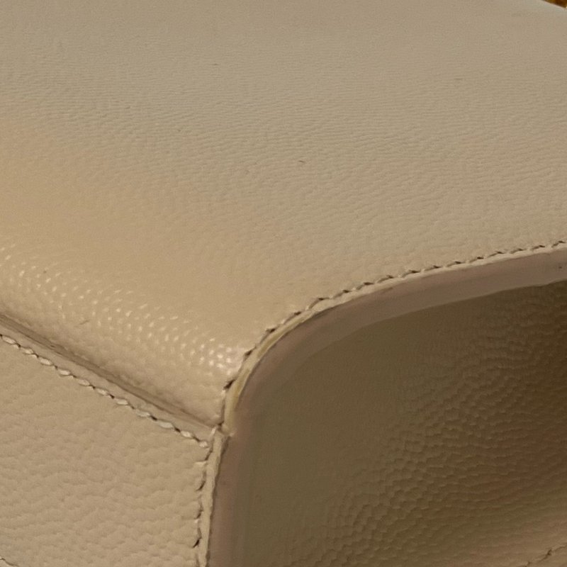 ☆ Saint Laurent 聖羅蘭 Beige Calfskin Kate Chain Shoulder Bag 米色小牛皮鏈條肩背袋 - 257024877-11