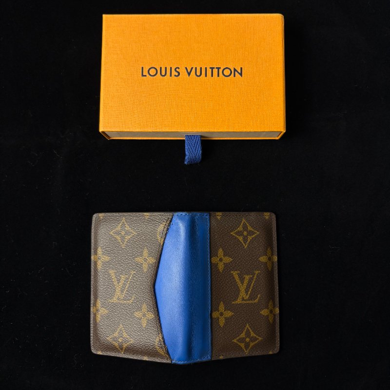 現貨 LV寶藍老花卡夾-4