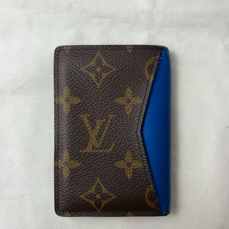 現貨 LV寶藍老花卡夾-9