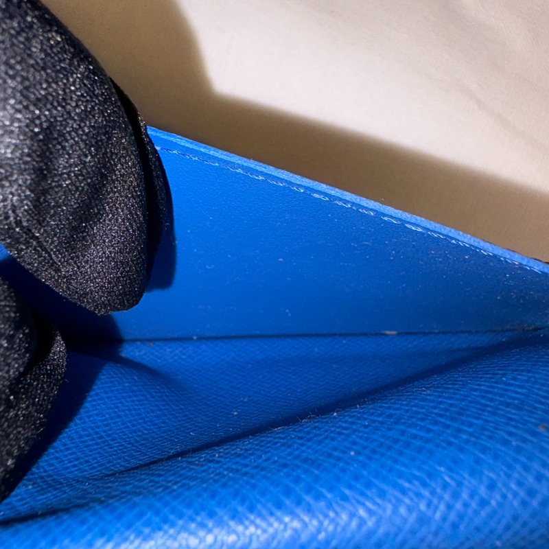 現貨 LV寶藍老花卡夾-10