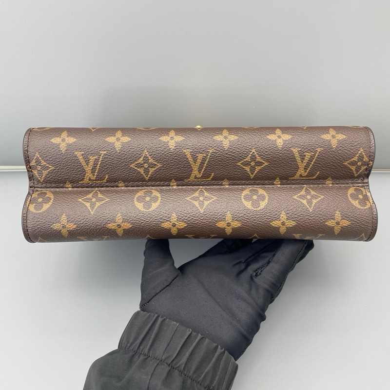 LV維多利亞鏈條包黑色-3