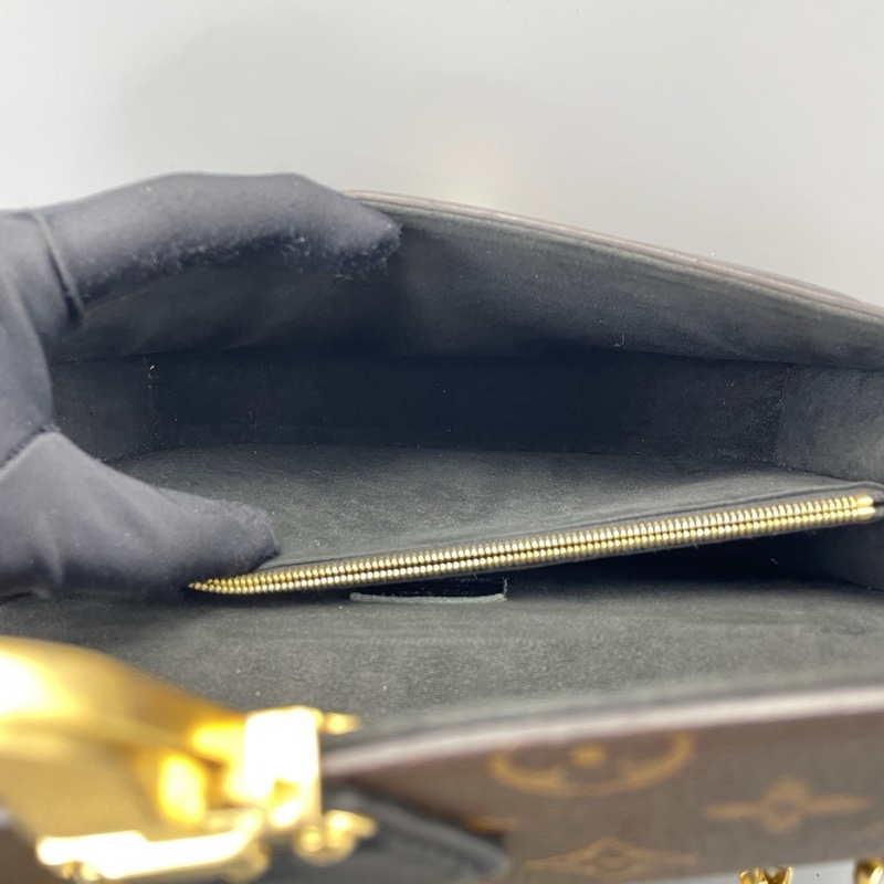 LV維多利亞鏈條包黑色-7