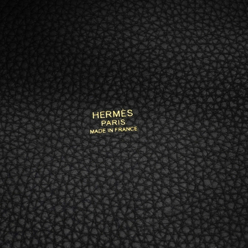 愛馬仕 Hermès Picotin Lock PM 手提包,Taurillon Clemence 藍色靛藍面料,飾有 U 字印記,女士款-4