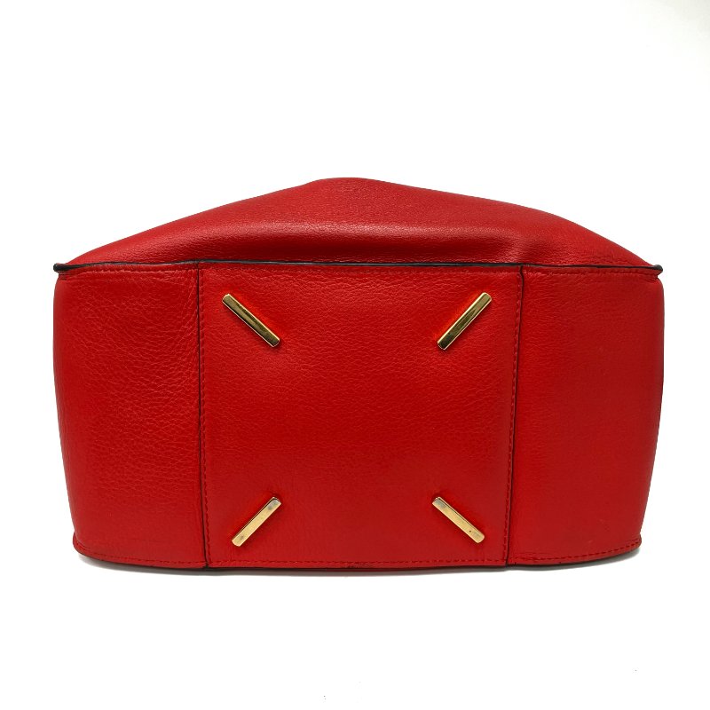 △ Loewe 羅意威 Hammock Red Calfskin Shoulder Bag 紅色小牛皮肩背袋 -257025039-13