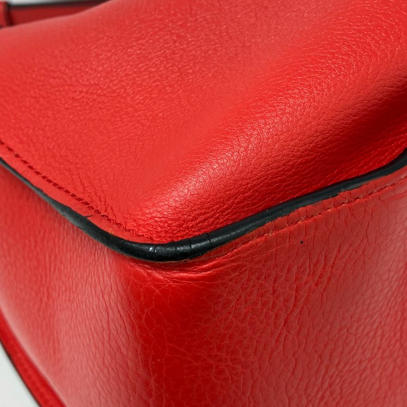 △ Loewe 羅意威 Hammock Red Calfskin Shoulder Bag 紅色小牛皮肩背袋 -257025039-15