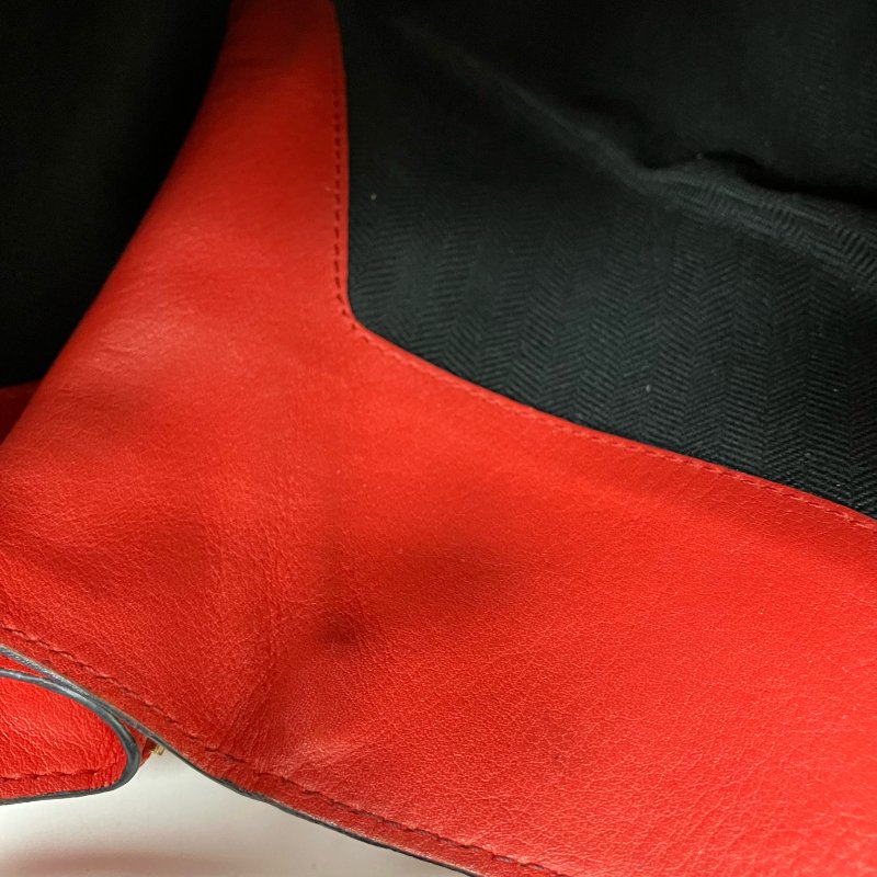 △ Loewe 羅意威 Hammock Red Calfskin Shoulder Bag 紅色小牛皮肩背袋 -257025039-18