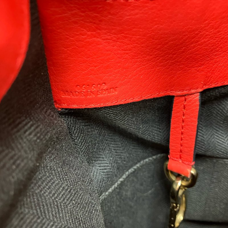 △ Loewe 羅意威 Hammock Red Calfskin Shoulder Bag 紅色小牛皮肩背袋 -257025039-21