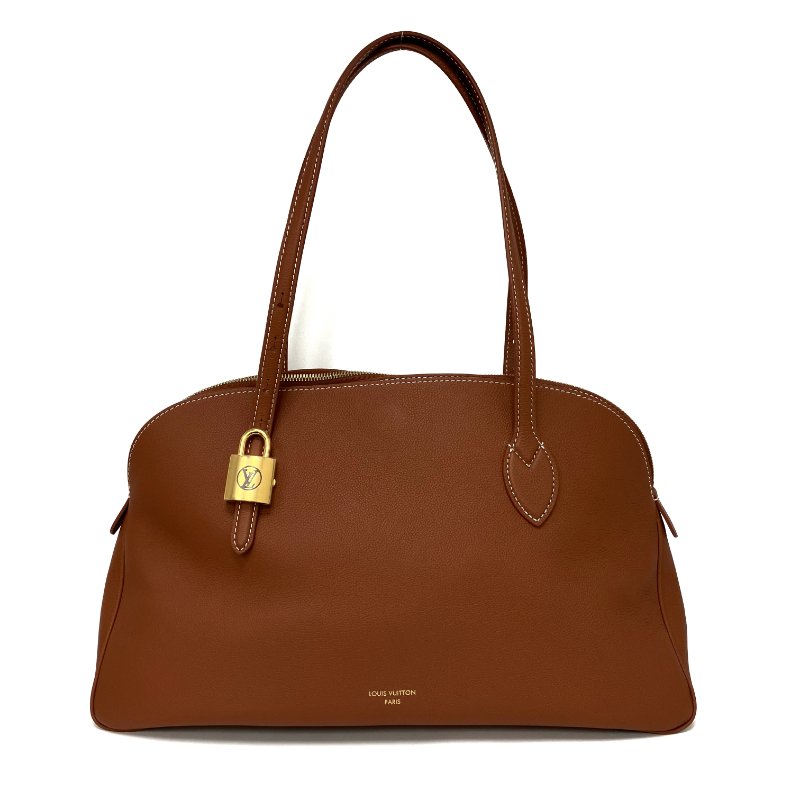 △ Louis Vuitton 路易威登 Low Key Duffle Brown Calfskin Tote Bag M26688 啡色小牛皮托特袋 M26688 -257025124-1