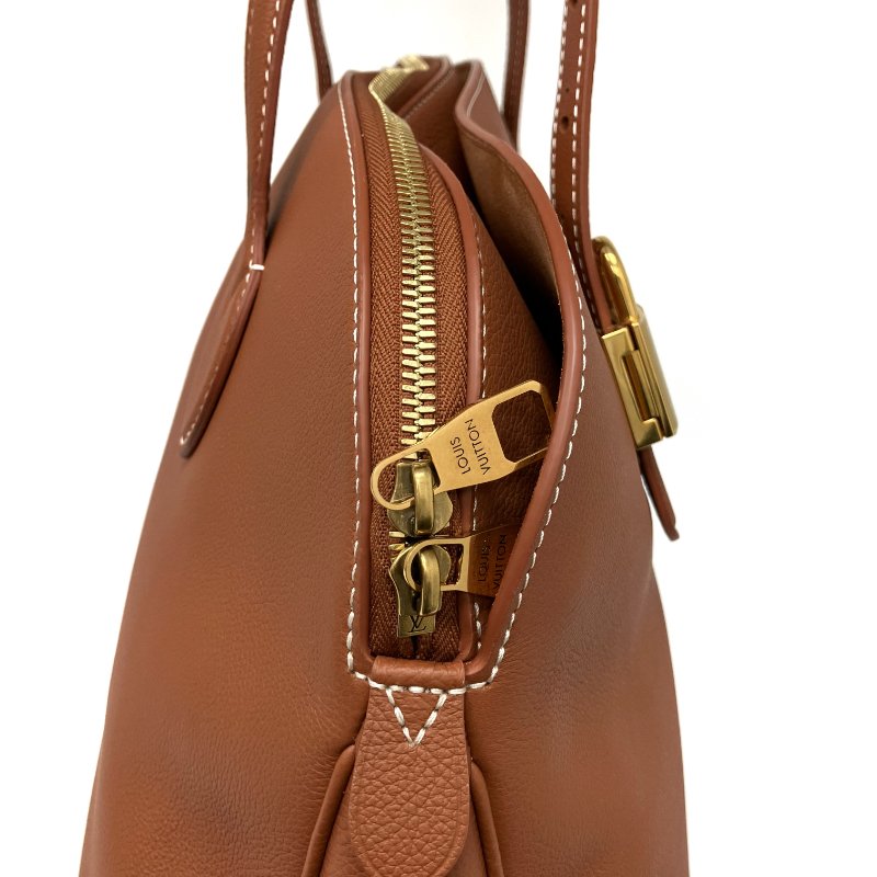 △ Louis Vuitton 路易威登 Low Key Duffle Brown Calfskin Tote Bag M26688 啡色小牛皮托特袋 M26688 -257025124-6