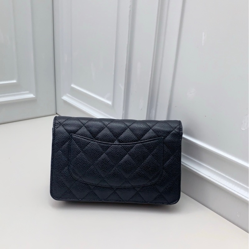 Chanel香奈兒 黑金發財包-1