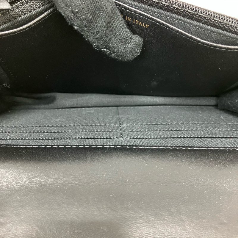 △ Chanel 香奈兒 Trendy Black Lambskin Gold Tone Metal Wallet On Chain 黑色小羊皮金色金屬鏈條銀包 -257024724-17