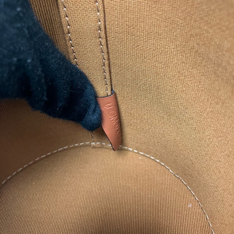 △ Celine 思琳 Tambour Brown Coated Canvas Calfskin Triomphe Shoulder Bag 啡色塗層帆布小牛皮肩背袋 -257025092-17