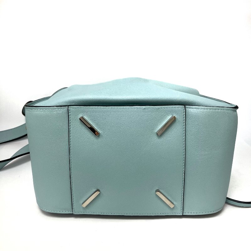 △ Loewe 羅意威 Hammock Light Blue Calfskin Shoulder Bag 淺藍色小牛皮肩背袋 -257024902-10