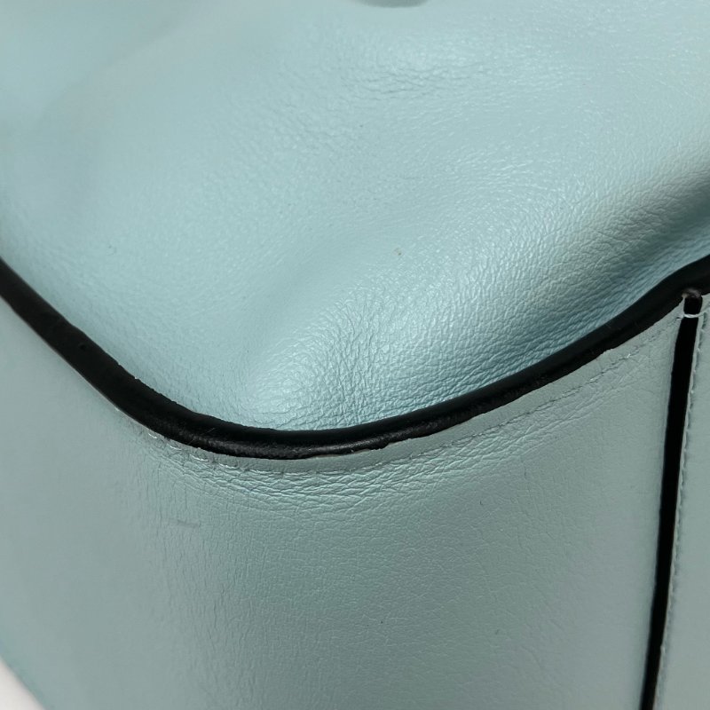 △ Loewe 羅意威 Hammock Light Blue Calfskin Shoulder Bag 淺藍色小牛皮肩背袋 -257024902-12