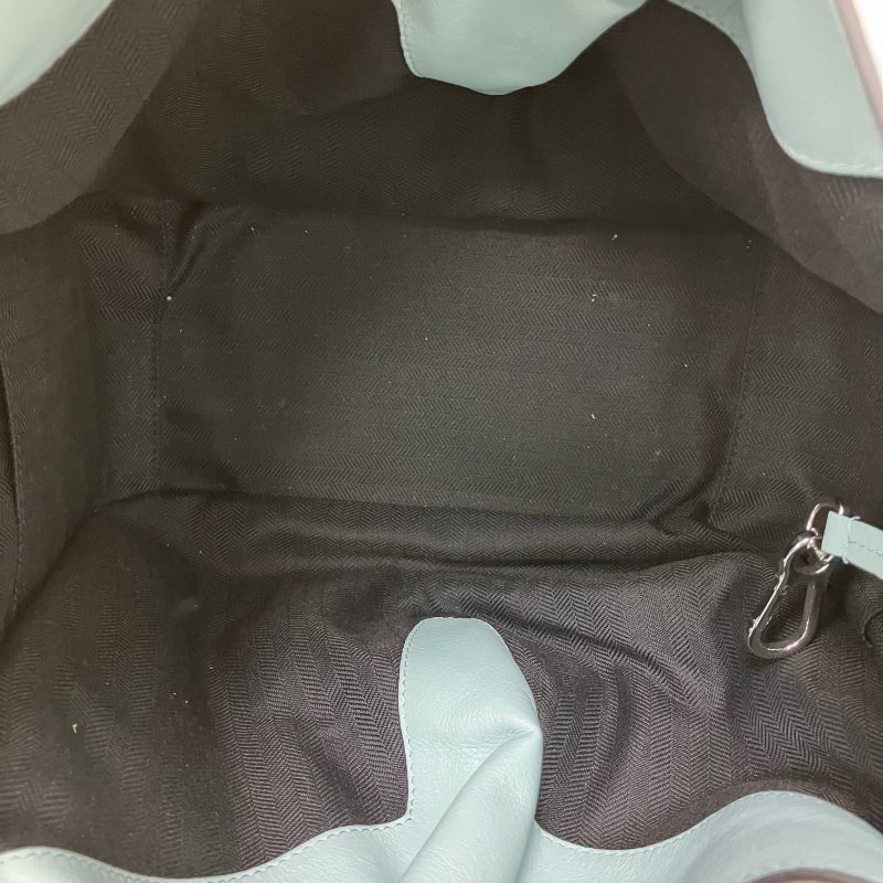 △ Loewe 羅意威 Hammock Light Blue Calfskin Shoulder Bag 淺藍色小牛皮肩背袋 -257024902-19