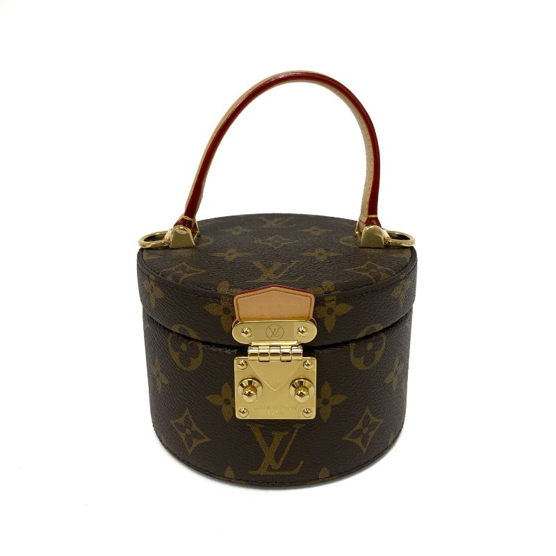 △ Louis Vuitton 路易威登 Scott Brown Coated Canvas Monogram 2Way Vanity Case M46933 啡色塗層帆布經典花紋兩用化妝箱 M46933 -257024978-1