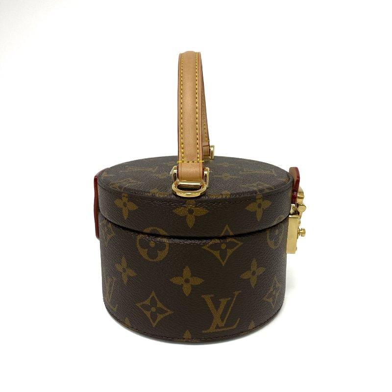 △ Louis Vuitton 路易威登 Scott Brown Coated Canvas Monogram 2Way Vanity Case M46933 啡色塗層帆布經典花紋兩用化妝箱 M46933 -257024978-2