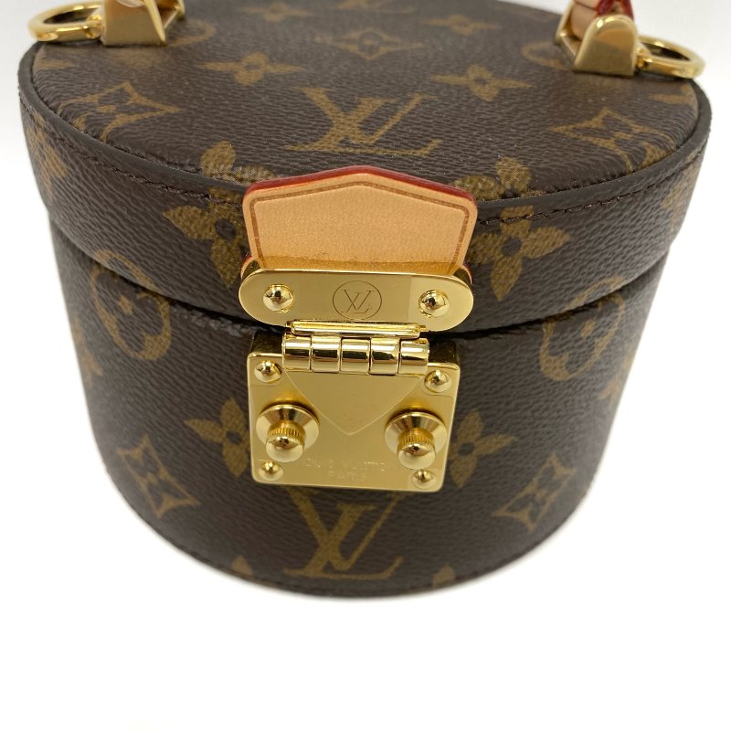 △ Louis Vuitton 路易威登 Scott Brown Coated Canvas Monogram 2Way Vanity Case M46933 啡色塗層帆布經典花紋兩用化妝箱 M46933 -257024978-7