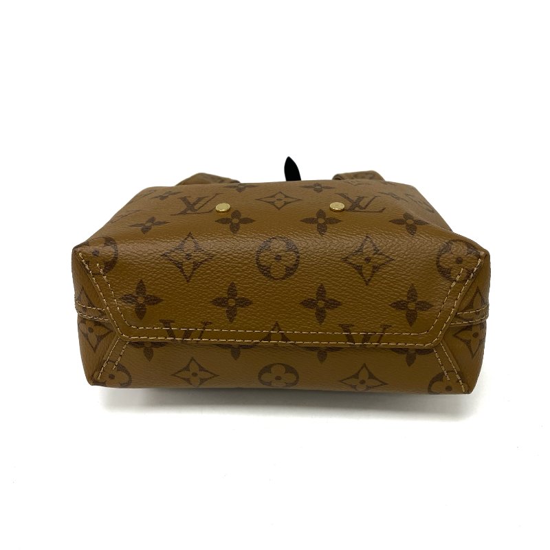 △ Louis Vuitton 路易威登 Atlantis BB Brown Coated Canvas Monogram 2Way Bag M46816 啡色塗層帆布經典花紋兩用袋 M46816 -257024977-9