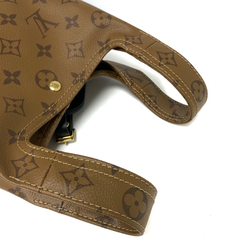 △ Louis Vuitton 路易威登 Atlantis BB Brown Coated Canvas Monogram 2Way Bag M46816 啡色塗層帆布經典花紋兩用袋 M46816 -257024977-14