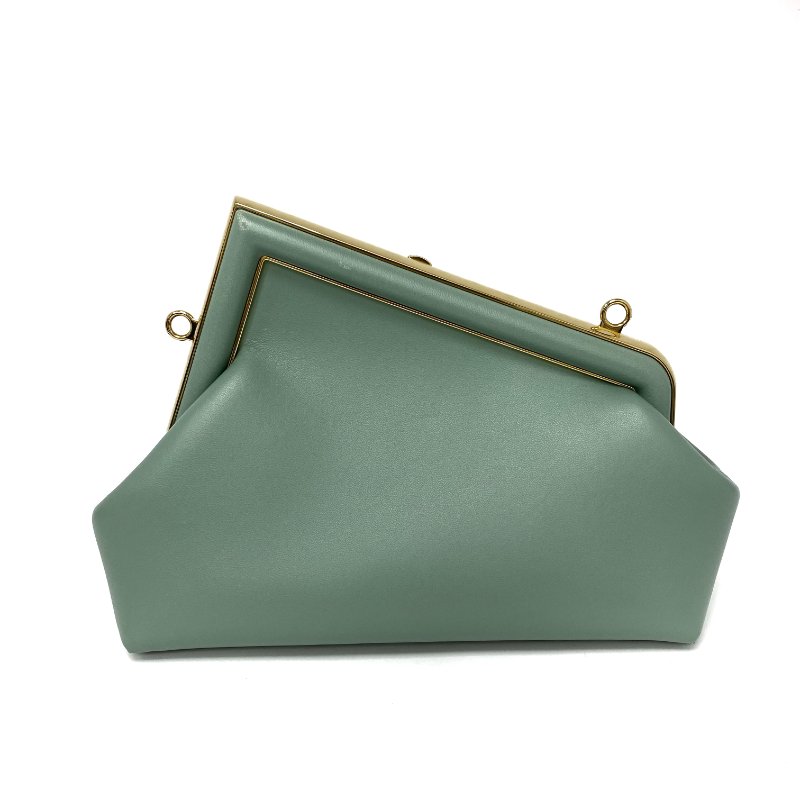 △ Fendi 芬迪 First Green Calfskin Shoulder Bag 8BP129 綠色小牛皮肩背袋 8BP129 -257025093-2