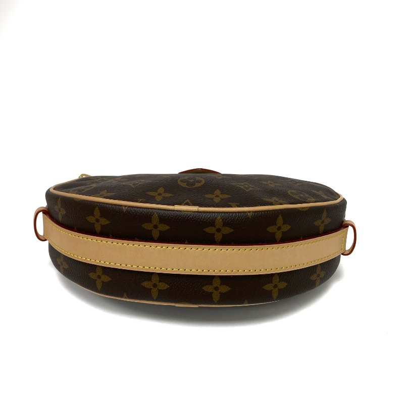 △ Louis Vuitton 路易威登 Croissant MM Brown Coated Canvas Monogram 2Way Bag M46828 啡色塗層帆布經典花紋兩用袋 M46828 -257024979-9