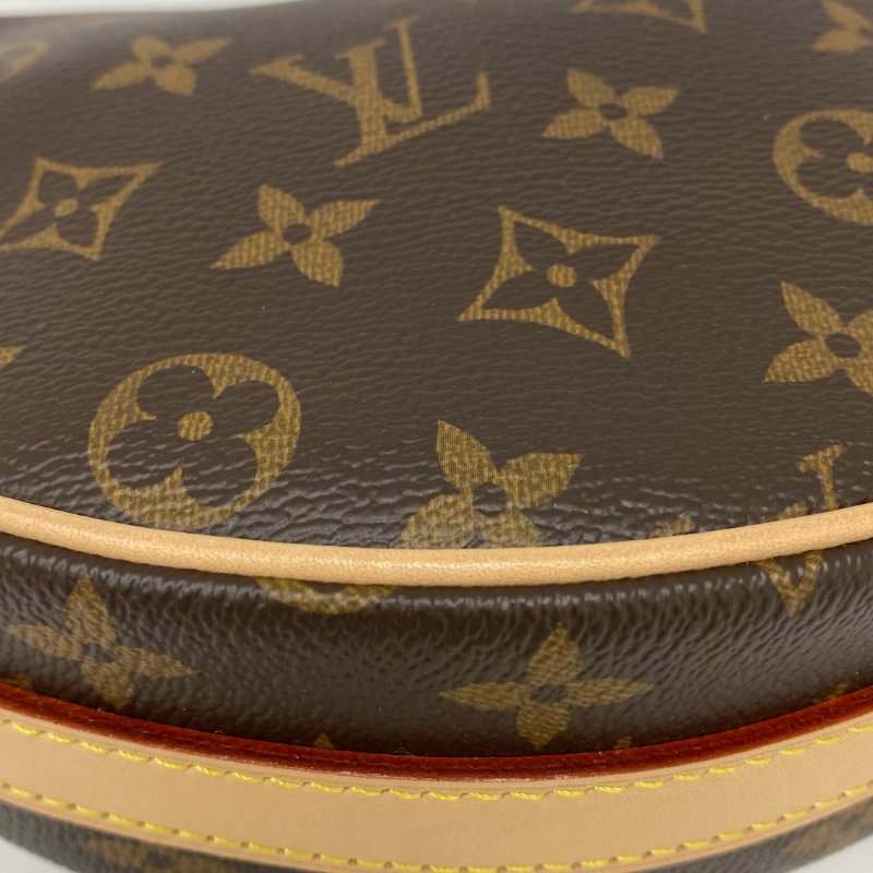 △ Louis Vuitton 路易威登 Croissant MM Brown Coated Canvas Monogram 2Way Bag M46828 啡色塗層帆布經典花紋兩用袋 M46828 -257024979-13