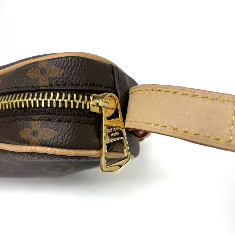 △ Louis Vuitton 路易威登 Croissant MM Brown Coated Canvas Monogram 2Way Bag M46828 啡色塗層帆布經典花紋兩用袋 M46828 -257024979-14