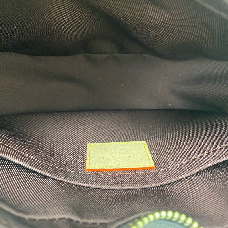 △ Louis Vuitton 路易威登 Croissant MM Brown Coated Canvas Monogram 2Way Bag M46828 啡色塗層帆布經典花紋兩用袋 M46828 -257024979-15