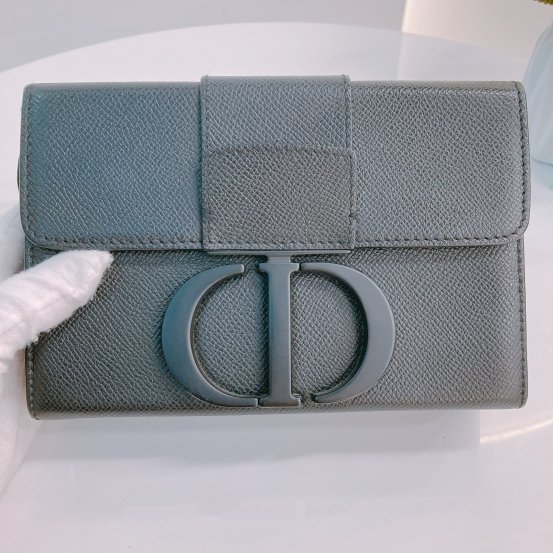 MS0446 Christian Dior迪奧 全黑 蒙田盒子包30 Montaigne Box Mini Calfskin Ultra Matte So Black-14