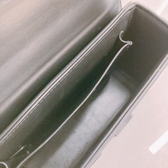 MS0446 Christian Dior迪奧 全黑 蒙田盒子包30 Montaigne Box Mini Calfskin Ultra Matte So Black-17