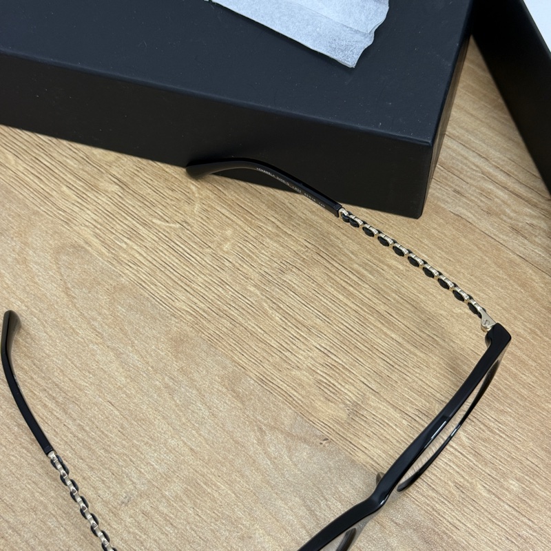 Chanel 香奈兒 Logo編織眼鏡 3408-3