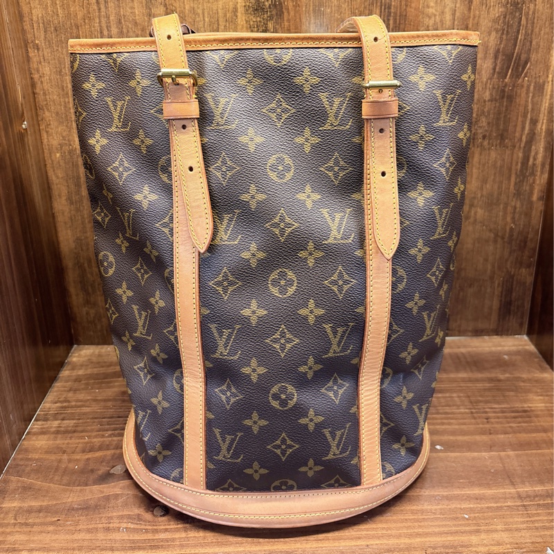 Louis Vuitton Monogram Bucket Bag-0