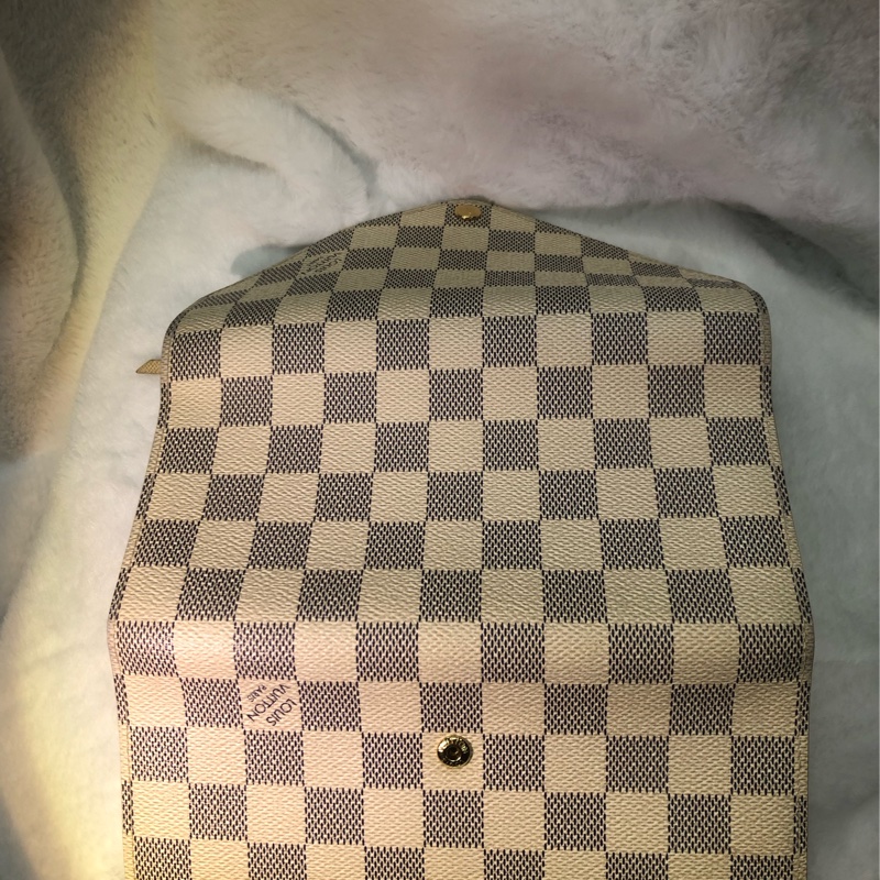 LV Damier Azur Sarah 白棋盤長夾XB534-8