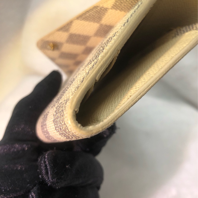 LV Damier Azur Sarah 白棋盤長夾XB534-12