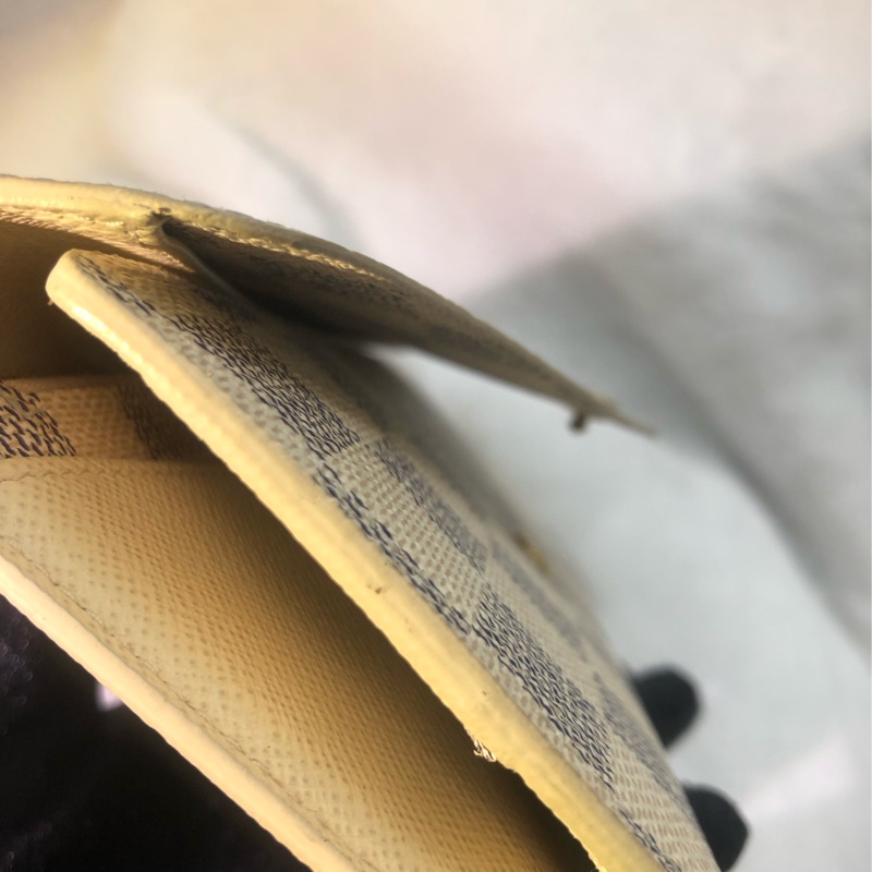 LV Damier Azur Sarah 白棋盤長夾XB534-17