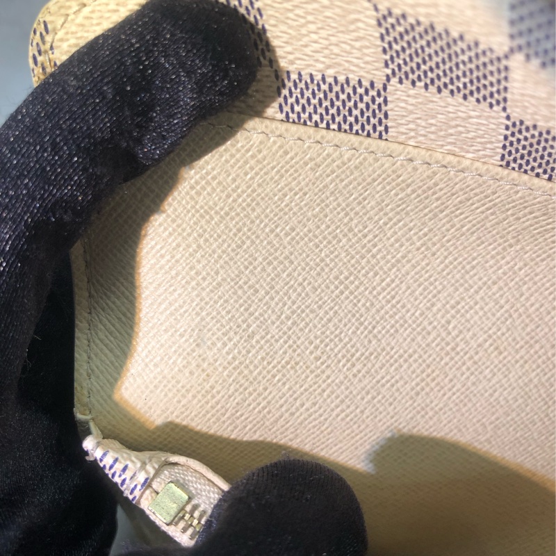 LV Damier Azur Sarah 白棋盤長夾XB534-23