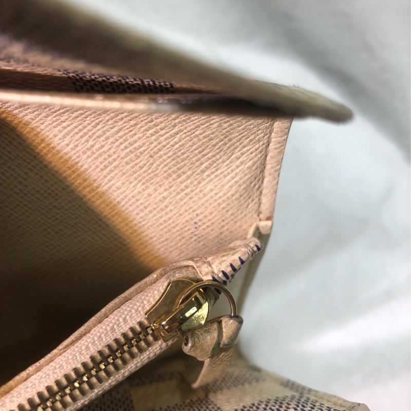 LV Damier Azur Sarah 白棋盤長夾XB534-24