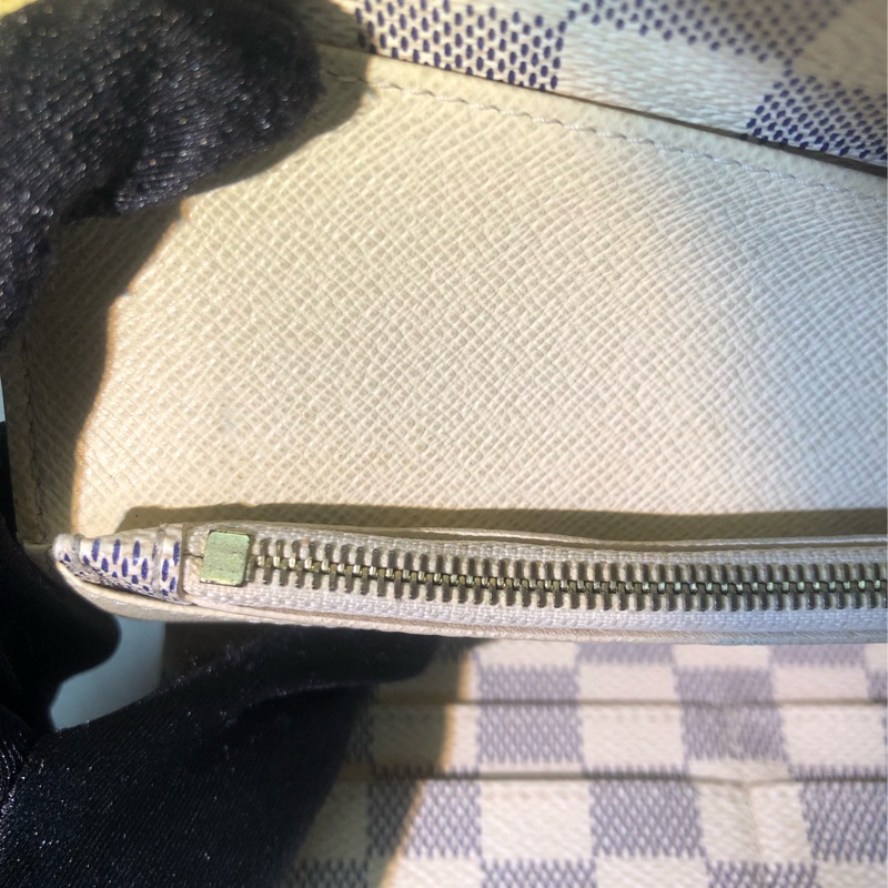 LV Damier Azur Sarah 白棋盤長夾XB534-31