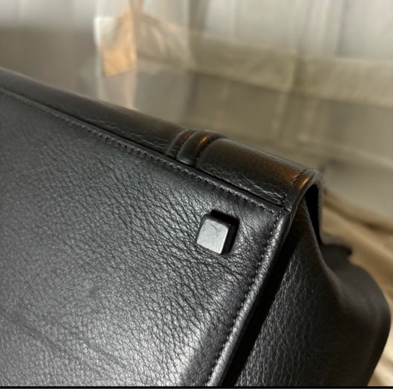 👜 Celine Luggage Phantom 黑色托特包 ✨ 經典大容量・日常耐用款 ✨-6