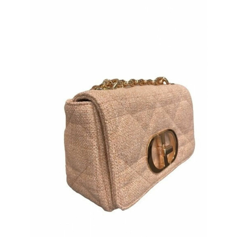 DIOR M9241JWEX 63E 亞麻卡羅包 玫瑰色-2