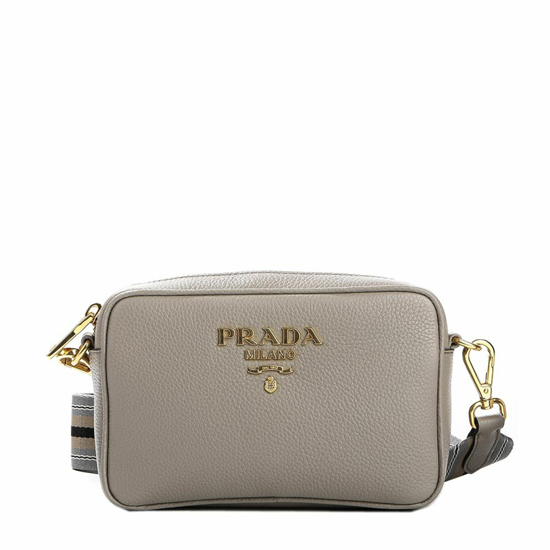 PRADA Vitello Phoenix 女士斜背包-0