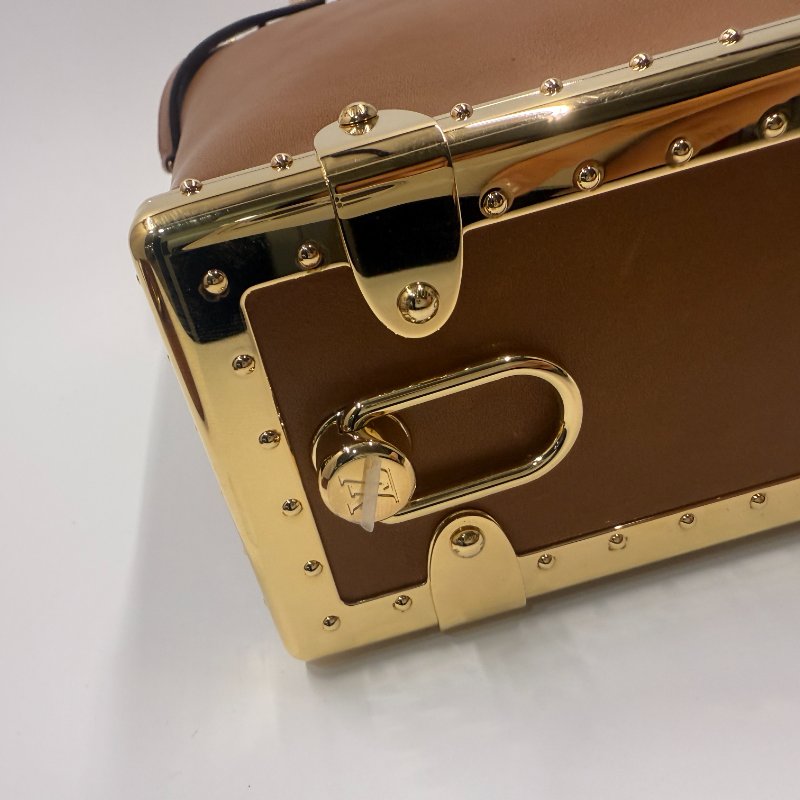 Louis Vuitton 路易威登 棕色盒子包-10