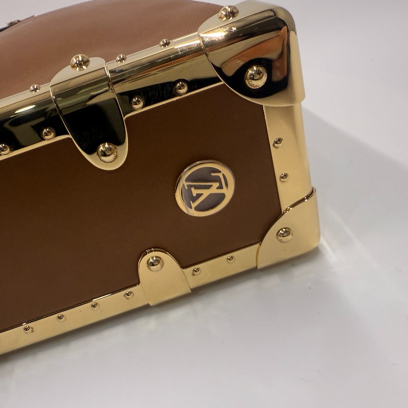 Louis Vuitton 路易威登 棕色盒子包-12