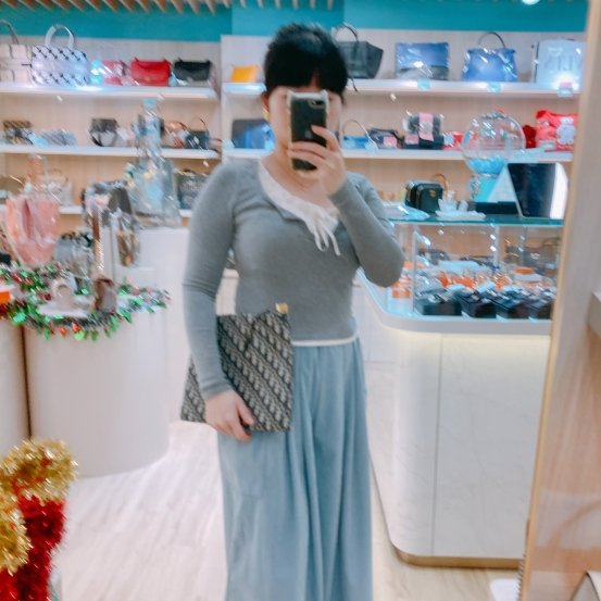 MS0453 Dior 迪奧 藍色老花手拿包 Pouch 29cm With Zipper Oblique Jacquard Blue-1