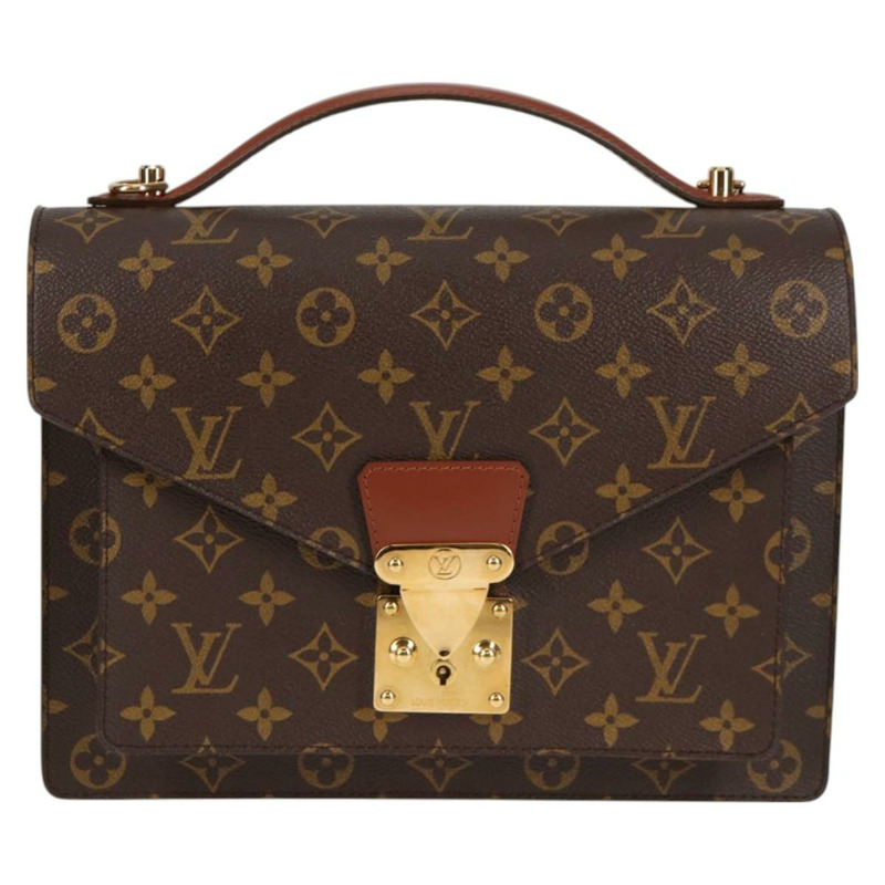 【日本直送】路易威登 Monogram Monceau 28 手提包 M51185 LV Auth TR38-1