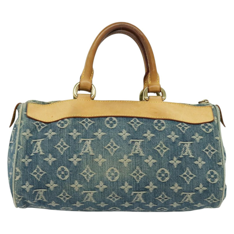 【日本直送】路易威登 Monogram Denim Neo Speedy 手提包 藍色 M95019 LV Auth TR73-1